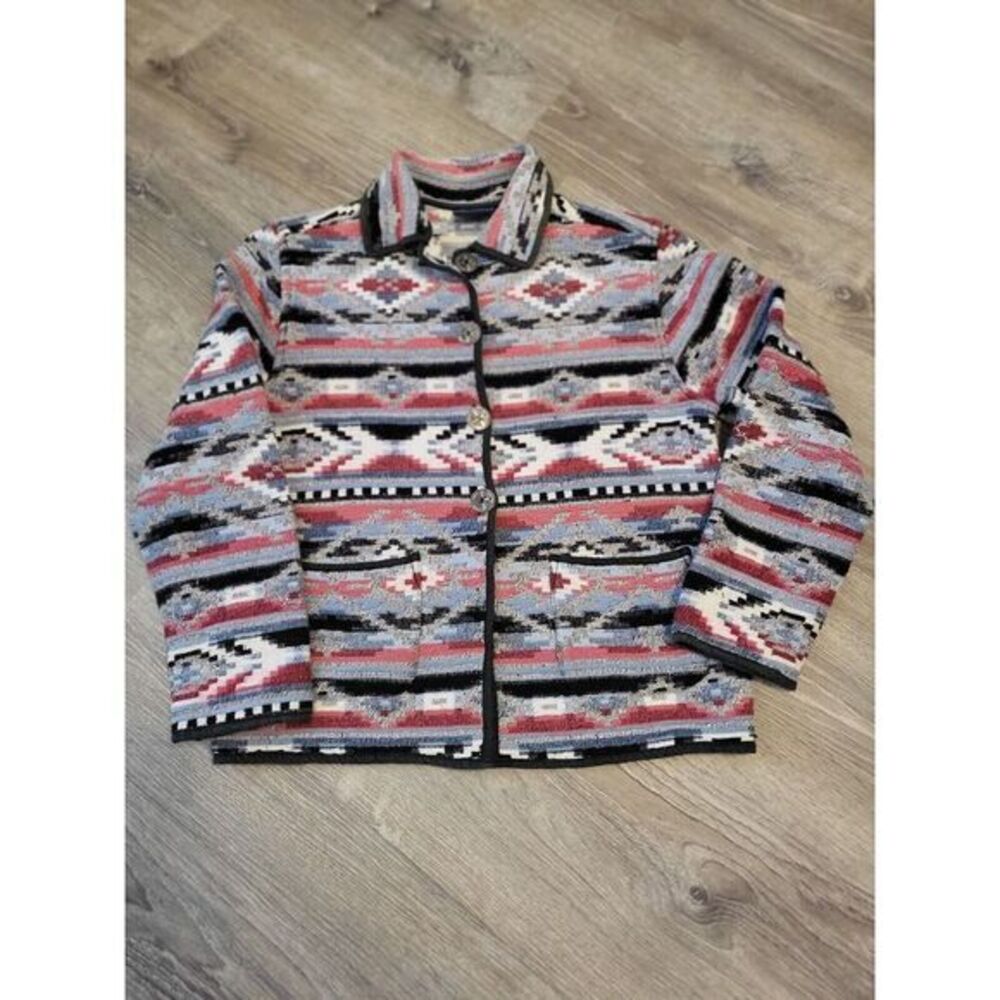 Jane Ashley Women's Western Tapestry Jacket Size Small